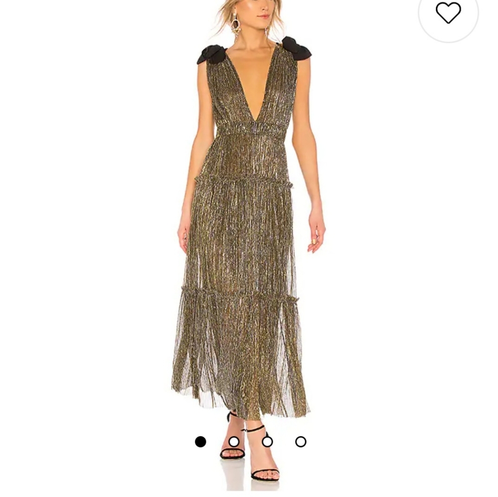 Ray dress  gold dress